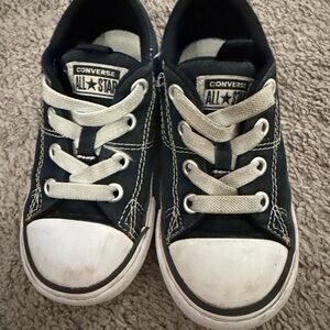 Converse Kids Black and White Sneakers